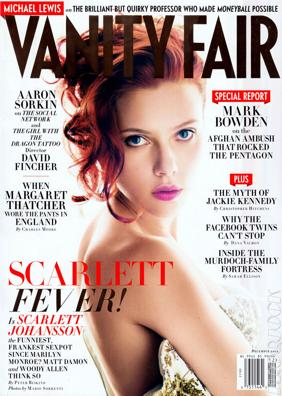 Scarlett Fever Vanity Fair Mario Sorrenti Iconology