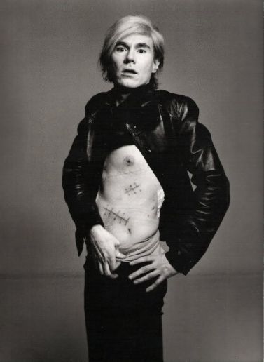 Andy Warhol by Richard Avedon